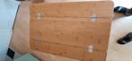 Bamboe tafelblad 60x90 ingeklapt 30x90, Huis en Inrichting, Woonaccessoires | Kisten, Ophalen of Verzenden, Zo goed als nieuw