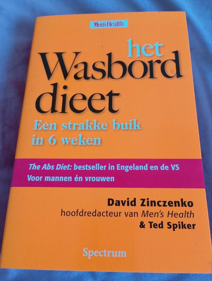 D. Zinczenko - Het wasborddieet, Boeken, Gezondheid, Dieet en Voeding, Zo goed als nieuw, Ophalen