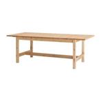 Eettafel uitschuifbaar Ikea Norden hout, Huis en Inrichting, Ophalen, Gebruikt, 50 tot 100 cm, Vijf personen of meer
