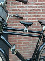 Zadel met voetensteuntjes voor op stang herenfiets, Fietsen en Brommers, Fietsaccessoires | Fietsstoeltjes, Ophalen, Zo goed als nieuw