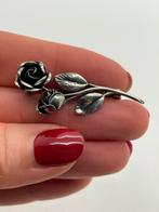 A36 Prachtige zilveren TEKA broche roos, Sieraden, Tassen en Uiterlijk, Antieke sieraden, Ophalen of Verzenden, Zilver, Broche