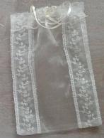 Bruidstasje kant als nieuw, Ophalen of Verzenden, Zo goed als nieuw, Wit, Accessoires