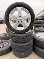 Winterbanden winterset VW Polo Seat Ibiza LMV 16 inch, Auto-onderdelen, Banden en Velgen, Ophalen, Gebruikt, 16 inch, Banden en Velgen