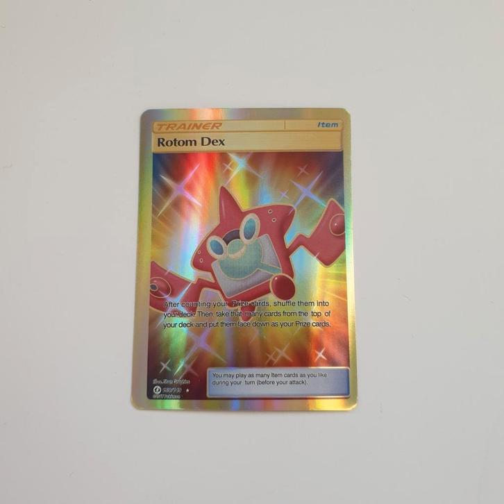 Rotom Dex 159/149 Pokémon Sun & Moon, Hobby en Vrije tijd, Verzamelkaartspellen | Pokémon, Gebruikt, Losse kaart, Foil, Ophalen of Verzenden