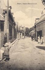 Boven-Hardinxveld Buurt met mensen (oud), Verzamelen, Ansichtkaarten | Nederland, Verzenden, Voor 1920, Ongelopen, Zuid-Holland