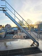 Stalen trap gegalv. Hoog 3,6 mtr. Nob033, Ophalen, Zo goed als nieuw, 2 tot 4 meter