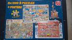 Jan van Haasteren Puzzels - 3 x 1000 stukjes, Ophalen of Verzenden