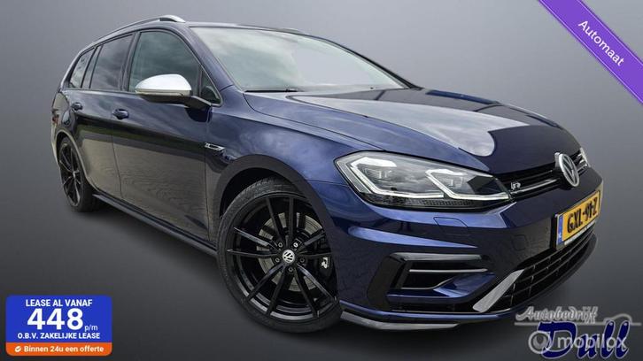 Volkswagen Golf 7.5 R Variant 2.0 TSI 4Motion DSG Facelift!, Auto's, Volkswagen, Bedrijf, Te koop, Golf Variant, 4x4, ABS, Adaptive Cruise Control