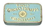 Belgisch blik tabak usines Thomas Philippe Culdessarts, Verzenden, Gebruikt, Overige, Overige merken