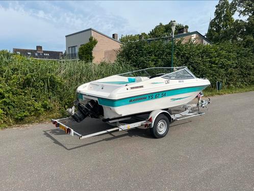 Glasstream speedboot -4.3L V6– nette boot— trailer, Watersport en Boten, Speedboten, Zo goed als nieuw, 3 tot 6 meter, Benzine
