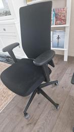Bureaustoel ergonomisch zwart, Huis en Inrichting, Bureaustoelen, Ophalen, Zwart, Zo goed als nieuw, Bureaustoel