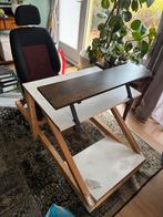 Race stoel op wielen, houten frame - T.E.A.B., Spelcomputers en Games, Spelcomputers | Overige Accessoires, Ophalen, Gebruikt