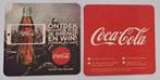 Coca-Cola Onderzetter/viltje Ontdek waar je fles je brengt, Ophalen of Verzenden, Zo goed als nieuw, Gebruiksvoorwerp