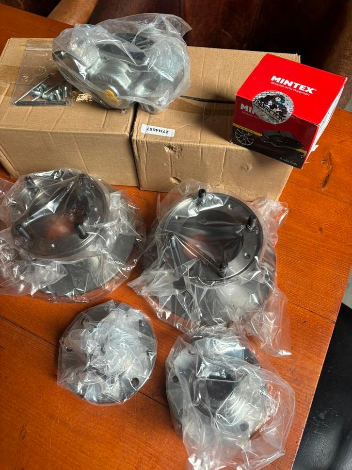 Nieuwe schijfremset voor de classic mini 10 inch, Auto-onderdelen, Remmen en Aandrijving, Ophalen