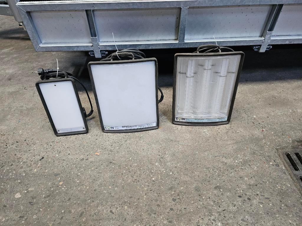 Partij Opus werklamp ledlamp bouwlamp led verlichting, Ophalen, Gebruikt, Minder dan 50 watt, Met statief