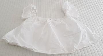 Cropped t-shirt wit maat s bershka topje zomer topjes top beschikbaar voor biedingen