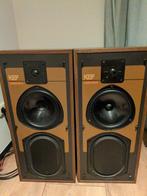Kef Carlton 3 speakers, Gebruikt, 60 tot 120 watt, Front, Rear of Stereo speakers, Ophalen