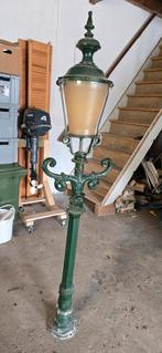 Buiten gietijzeren lantaarn, Ophalen, Gebruikt, Staande lamp, Netvoeding