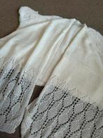Gebreide Bruidssjaal - Perfect voor de Grote Dag!, Antiek en Kunst, Antiek | Kleding en Accessoires, Ophalen of Verzenden, Dames