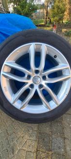 Zomerbanden 17 inch met BBS velgen 5x112, Ophalen, Gebruikt, Banden en Velgen, 17 inch