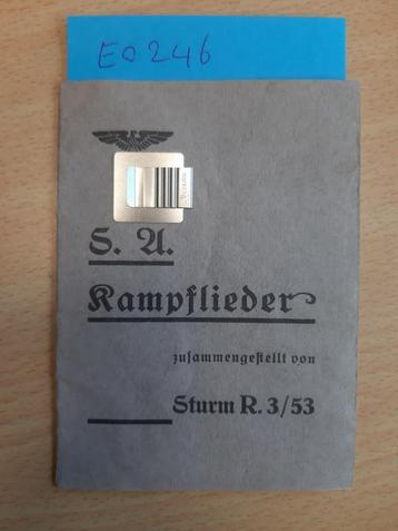 S.A. Kampflieder (Duitsland rond 1937) beschikbaar voor biedingen