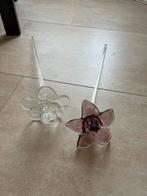 Glazen bloem sterkke steel, Antiek en Kunst, Antiek | Glas en Kristal, Ophalen