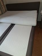 Tweepersoonsbed Karlsson Arendal, Huis en Inrichting, Bruin, Tweepersoons, Ophalen of Verzenden, Zo goed als nieuw