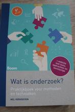 Nel Verhoeven - Wat is onderzoek?, Verzenden, HBO, Zo goed als nieuw, Nel Verhoeven
