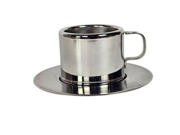 Tramontina -  1 x espresso set - dubbelwandige kop beschikbaar voor biedingen