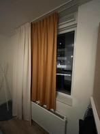 Gordijn oranje-geel blackout, Overige kleuren, 150 tot 200 cm, Ophalen of Verzenden, Zo goed als nieuw