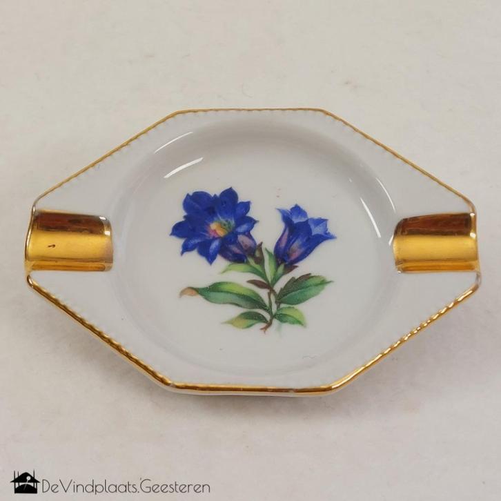 Schumann Bavaria porselein asbakje enzian, Antiek en Kunst, Curiosa en Brocante, Ophalen of Verzenden
