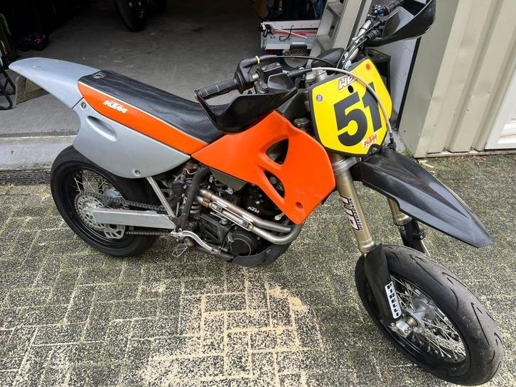 KTM 620 EXC Supermoto, Motoren, Motoren | KTM, Particulier, SuperMoto, meer dan 35 kW, 1 cilinder, Ophalen