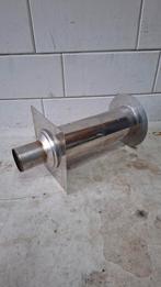Dubbelwandige muur doorvoer pelletkachel., Ophalen, Afvoer, Pvc, Minder dan 2 meter