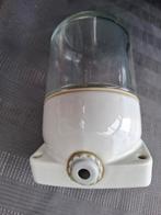 Lindner Lisilux  IP 54  plafondlamp 100W (helder glas), Antiek en Kunst, Ophalen