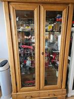 Wood vitrine kast for 1:59 scale models, Overige typen, Zo goed als nieuw, Ophalen