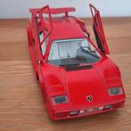 Lamborghini Countach 5000 Quattrovalvole (Majorette), Ophalen of Verzenden, Zo goed als nieuw, Auto, Overige merken