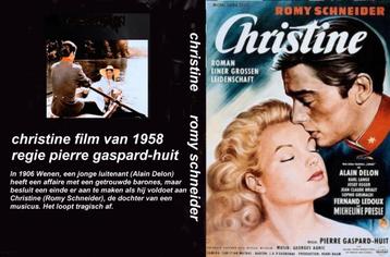 DVD CHRISTINE MET ROMY SCHNEIDER EN ALAIN DELON beschikbaar voor biedingen