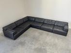 De Sede bankstel jaren 60 70 vintage leren DS76 DS-76, Ophalen, Hoekbank, 300 cm of meer, Hout