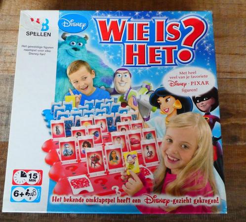 Wie is het? Disney Pixar vanaf 6 jaar., Hobby en Vrije tijd, Gezelschapsspellen | Bordspellen, Zo goed als nieuw, Een of twee spelers