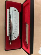 Memphis & Tower Mondharmonica Set, Muziek en Instrumenten, Blaasinstrumenten | Mondharmonica's, Gebruikt, Overige typen, Chromatisch