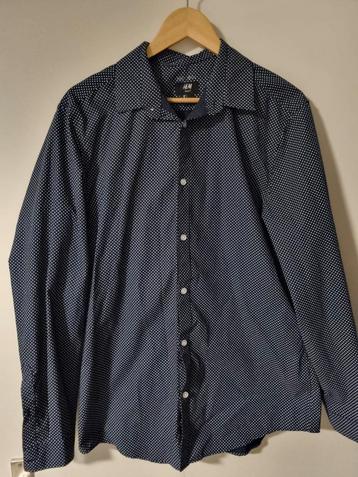 H&M Slim Fit Overhemd - Maat L - NIEUW beschikbaar voor biedingen