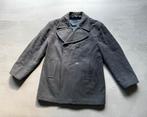 Vintage wollen jas/caban donkergrijs Dolce & Gabbana maat L, Maat 52/54 (L), Dolce & Gabbana, Ophalen of Verzenden, Grijs