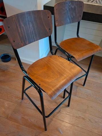 2 pomax barkrukken, 75 cm hoogte