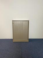 12x Roldeurkast Ahrend, grijs, eiken topblad, H105 x B80 cm., Huis en Inrichting, Ophalen, Gebruikt