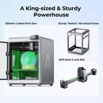 3D-printer - (600 mm/s Snelheid) - Dubbele AI-camera&apos;s, Verzenden, Nieuw