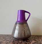 Vintage vaas paars Germany, Ophalen of Verzenden, Huis en Inrichting