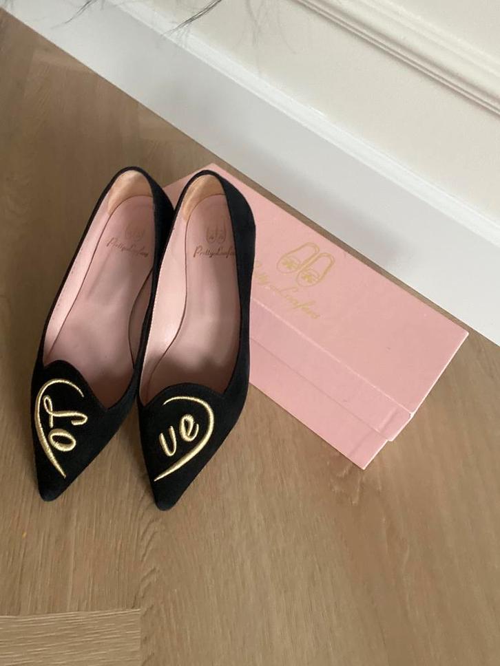 Pretty Ballerinas mt 38, Kleding | Dames, Schoenen, Gedragen, Ballerina's, Zwart, Ophalen of Verzenden