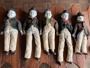Laurel en Hardy Porseleinen Poppen beschikbaar voor biedingen