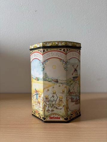 Vintage Brinta Bewaarblik beschikbaar voor biedingen