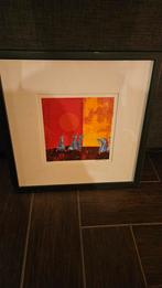 Marjolijn van Ginkel Zeefdruk - Gesigneerd, Antiek en Kunst, Ophalen of Verzenden